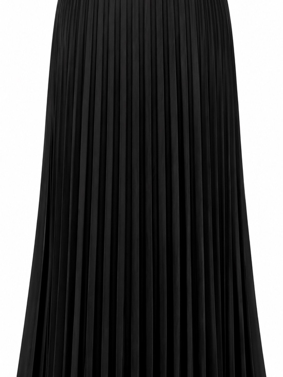 J. Crew Dresses & Skirts - J. Crew Black Pleated A-Line Midi Skirt